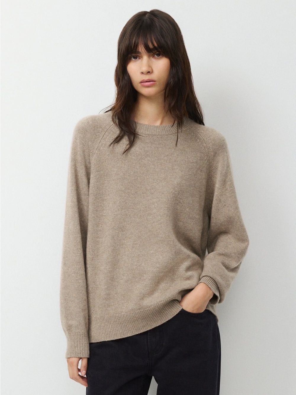 Aritzia Essential Wool Cashmere Isabelle Sweater